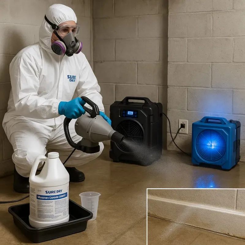 Sanitization and Odor Removal process in Harrisburg, PA