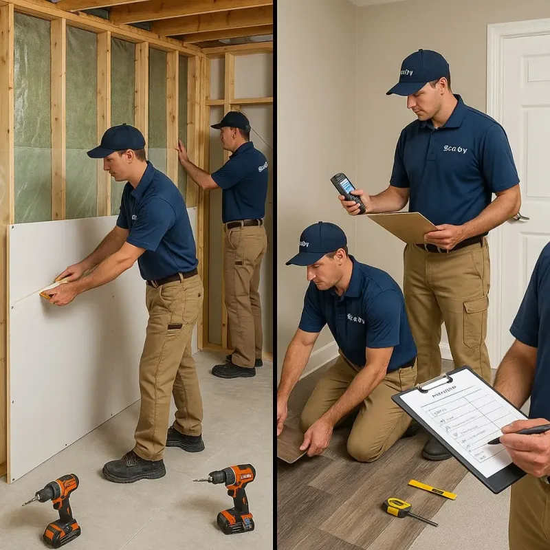 Repairs and Reconstruction process in Harrisburg, PA